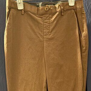 Lee Tapered Leg Mid-Rise Pants with banded ankle